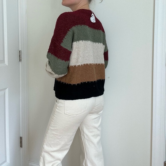 Color Block Seater Pullover - Picture 5 of 9